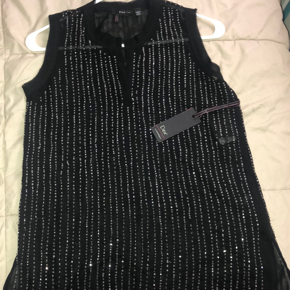 Sparking Black Tank